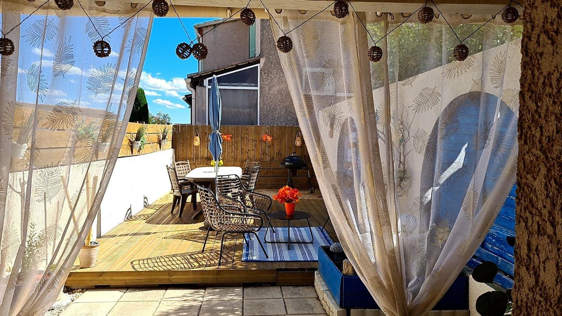 Maison Chaleureuse A Uzès Exteriör bild